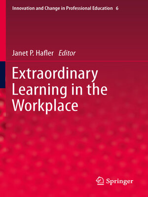 cover image of Extraordinary Learning in the Workplace